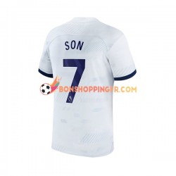 Maillot Domicile Tottenham Hotspur Son Heung-min 7 2023-2024 Manches Courtes Homme