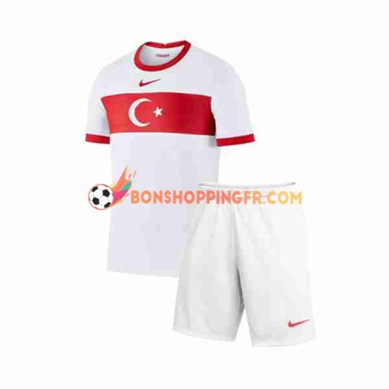 Maillot Domicile Turquie 2023-2024 Manches Courtes Jeune Enfant(+shorts)