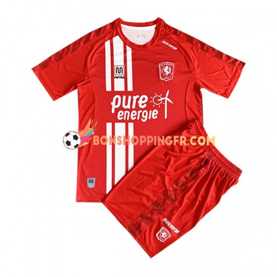 Maillot Domicile Twente 2022-2023 Manches Courtes Jeune Enfant(+shorts)