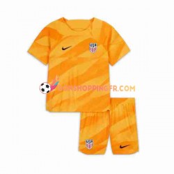 Maillot Extérieur États-Unis Gardien 2023-2024 Manches Courtes Jeune Enfant(+shorts)