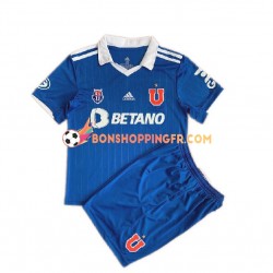 Maillot Domicile Universidad de Chile 2022 Manches Courtes Jeune Enfant(+shorts)