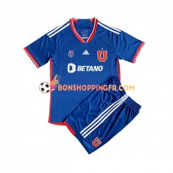 Maillot Domicile Universidad de Chile 2023 Manches Courtes Jeune Enfant(+shorts)