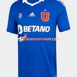 Maillot Domicile Universidad de Chile 2022 Manches Courtes Homme