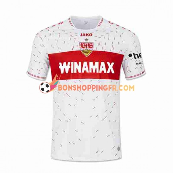 Maillot Domicile VfB Stuttgart 2023-2024 Manches Courtes Homme