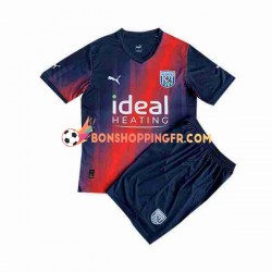 Maillot 3ème West Bromwich Albion 2023-2024 Manches Courtes Jeune Enfant(+shorts)