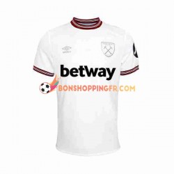 Maillot Extérieur West Ham United 2023-2024 Manches Courtes Homme