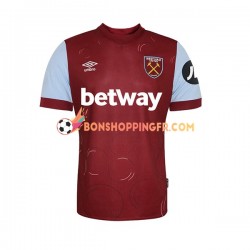 Maillot Domicile West Ham United 2023-2024 Manches Courtes Homme
