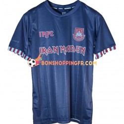 Maillot Extérieur West Ham United Iron Maiden Manches Courtes Homme