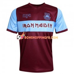 Maillot Domicile West Ham United Iron Maiden Manches Courtes Homme