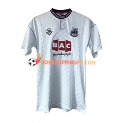 Maillot Rétro Extérieur West Ham United 1989-1990 Manches Courtes Homme