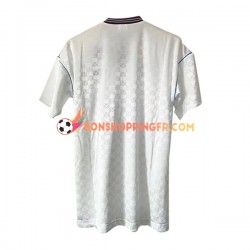 Maillot Rétro Extérieur West Ham United 1989-1990 Manches Courtes Homme