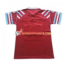 Maillot Rétro Domicile West Ham United 1991-1992 Manches Courtes Homme