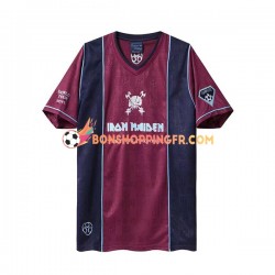 Maillot Rétro Extérieur West Ham United Iron Maiden 2011 Manches Courtes Homme