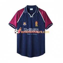 Maillot Rétro Domicile West Ham United Iron Maiden 1999 Manches Courtes Homme