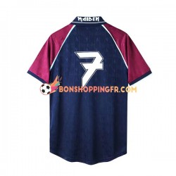 Maillot Rétro Domicile West Ham United Iron Maiden 1999 Manches Courtes Homme
