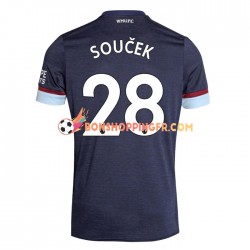 Maillot 3ème West Ham United Tomas Soucek 28 2021-2022 Manches Courtes Homme