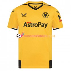 Maillot Domicile Wolverhampton Wanderers 2022-2023 Manches Courtes Homme