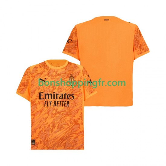 Maillot 3ème AC Milan Gardien 2025-2026 Manches Courtes Homme Maillot 3ème AC Milan Gardien 2025-2026 Manches Courtes Homme