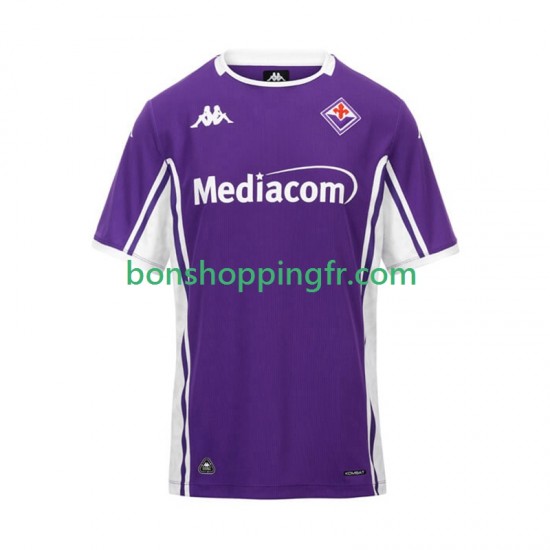 Maillot Domicile Fiorentina 2025-2026 Manches Courtes Homme Maillot Domicile Fiorentina 2025-2026 Manches Courtes Homme