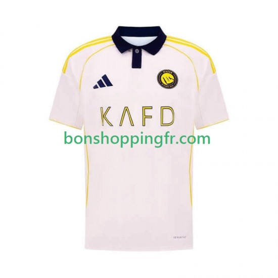 Maillot 3ème Al Nassr 2025-2026 Manches Courtes Homme Maillot 3ème Al Nassr 2025-2026 Manches Courtes Homme