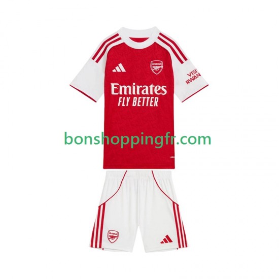 Maillot Domicile Arsenal 2025-2026 Manches Courtes Jeune Enfant(+shorts) Maillot Domicile Arsenal 2025-2026 Manches Courtes Jeune Enfant(+shorts)