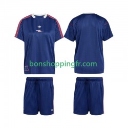 Maillot Domicile Arsenal Icon 2025-2026 Manches Courtes Jeune Enfant(+shorts)