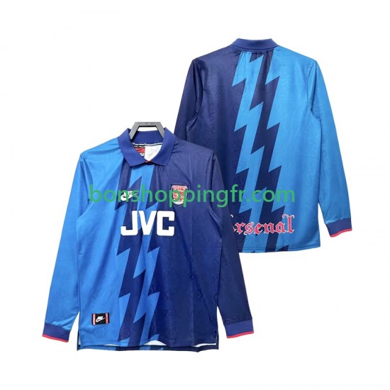 Maillot Rétro Extérieur Arsenal 1995 1996 Manches Longues Homme Maillot Rétro Extérieur Arsenal 1995 1996 Manches Longues Homme
