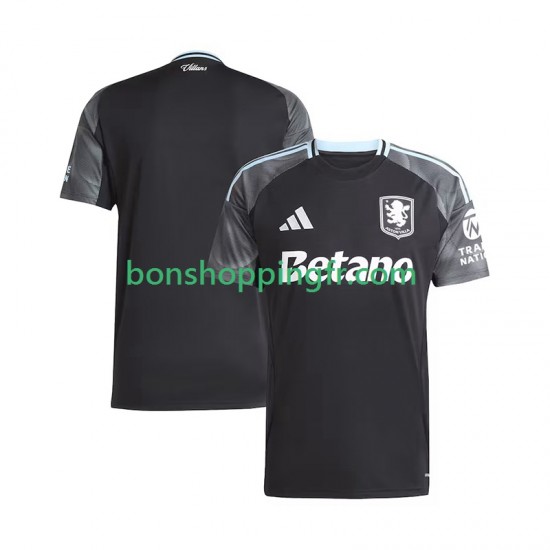 Maillot Extérieur Aston Villa 2025-2026 Manches Courtes Homme Maillot Extérieur Aston Villa 2025-2026 Manches Courtes Homme