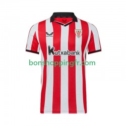 Maillot Domicile Athletic Bilbao 2025-2026 Manches Courtes Homme