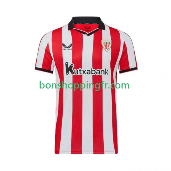 Maillot Domicile Athletic Bilbao 2025-2026 Manches Courtes Homme Maillot Domicile Athletic Bilbao 2025-2026 Manches Courtes Homme