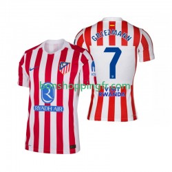 Maillot Domicile Atlético Madrid Antoine Griezmann 7 2025-2026 Manches Courtes Homme