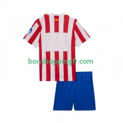 Maillot Domicile Atlético Madrid 2025-2026 Manches Courtes Jeune Enfant(+shorts)