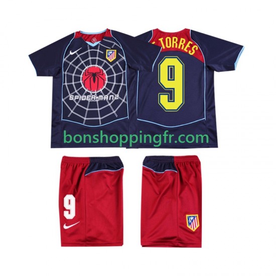 Maillot Rétro Extérieur Atlético Madrid F TORRES 9 2004 2005 Manches Courtes Jeune Enfant(+shorts) Maillot Rétro Extérieur Atlético Madrid F TORRES 9 2004 2005 Manches Courtes Jeune Enfant(+shorts)
