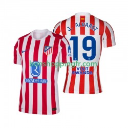Maillot Domicile Atlético Madrid Julian Alvarez 19 2025-2026 Manches Courtes Homme