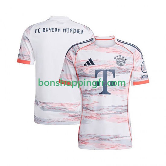Maillot Extérieur Bayern Munich 2025-2026 Manches Courtes Homme Maillot Extérieur Bayern Munich 2025-2026 Manches Courtes Homme