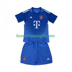 Maillot Extérieur Bayern Munich Gardien 2025-2026 Manches Courtes Jeune Enfant(+shorts)