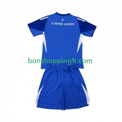 Maillot Extérieur Bayern Munich Gardien 2025-2026 Manches Courtes Jeune Enfant(+shorts)