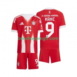 Maillot Domicile Bayern Munich Harry Kane 9 2025-2026 Manches Courtes Jeune Enfant(+shorts)