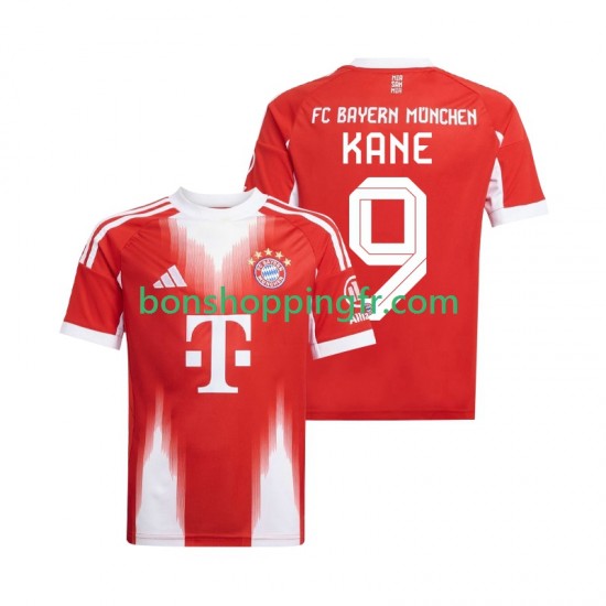 Maillot Domicile Bayern Munich Harry Kane 9 2025-2026 Manches Courtes Homme Maillot Domicile Bayern Munich Harry Kane 9 2025-2026 Manches Courtes Homme