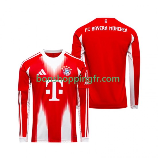 Maillot Domicile Bayern Munich 2025-2026 Manches Longues Homme Maillot Domicile Bayern Munich 2025-2026 Manches Longues Homme