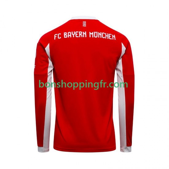 Maillot Domicile Bayern Munich 2025-2026 Manches Longues Homme
