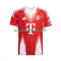 Maillot Domicile Bayern Munich 2025-2026 Manches Courtes Homme