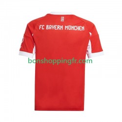 Maillot Domicile Bayern Munich 2025-2026 Manches Courtes Homme