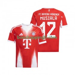 Maillot Domicile Bayern Munich Jamal Musiala 42 2025-2026 Manches Courtes Homme