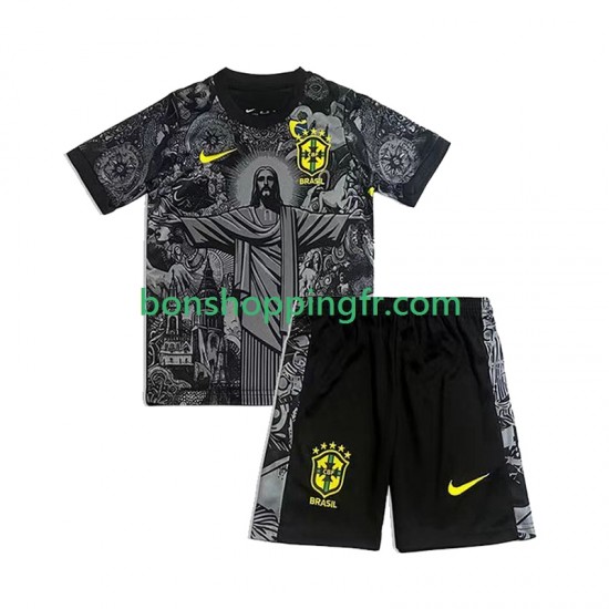 Domicile Brésil Cheist the Redeemer Football Shirts 2024 Manches Courtes Jeune Enfant(+shorts) Domicile Brésil Cheist the Redeemer Football Shirts 2024 Manches Courtes Jeune Enfant(+shorts)