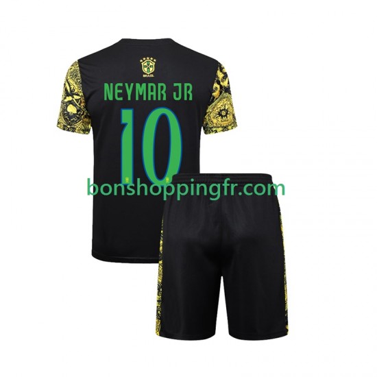 Maillot Domicile Brésil Neymar JR 10 Jesus 2024 Manches Courtes Jeune Enfant(+shorts) Maillot Domicile Brésil Neymar JR 10 Jesus 2024 Manches Courtes Jeune Enfant(+shorts)