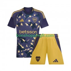 Maillot 3ème CA Boca Juniors 2025 Manches Courtes Jeune Enfant(+shorts)