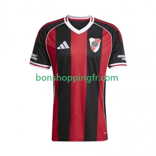 Maillot Extérieur CA River Plate 2025 Manches Courtes Homme Maillot Extérieur CA River Plate 2025 Manches Courtes Homme