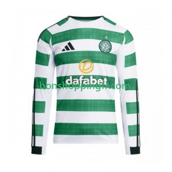 Maillot Domicile Celtic FC 2025-2026 Manches Longues Homme Maillot Domicile Celtic FC 2025-2026 Manches Longues Homme
