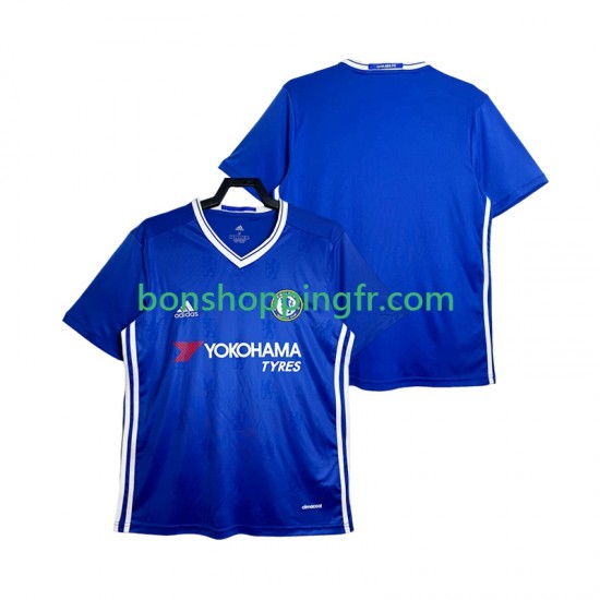 Maillot Rétro Domicile Chelsea 2016-2017 Manches Courtes Homme Maillot Rétro Domicile Chelsea 2016-2017 Manches Courtes Homme